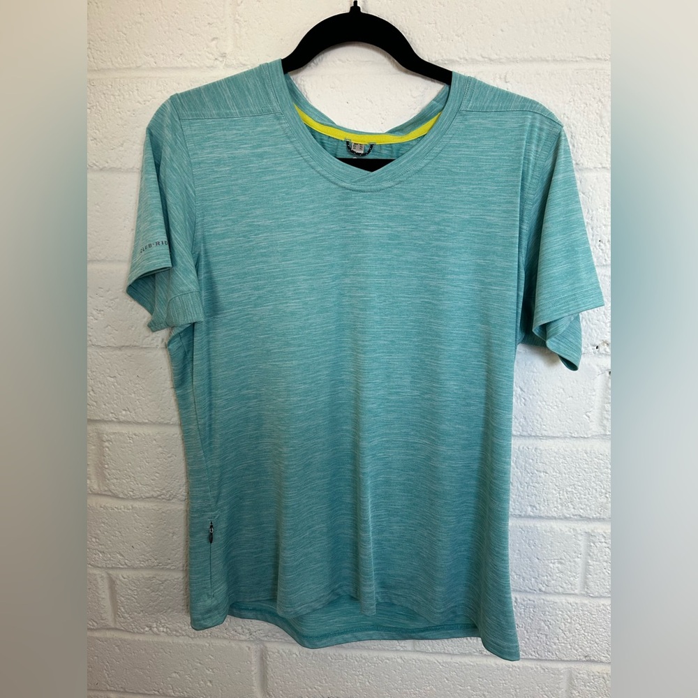 Club Ride Apparel Teal Short Sleeve Top